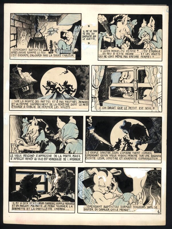 Baptistou by Edmond-François Calvo - Comic Strip
