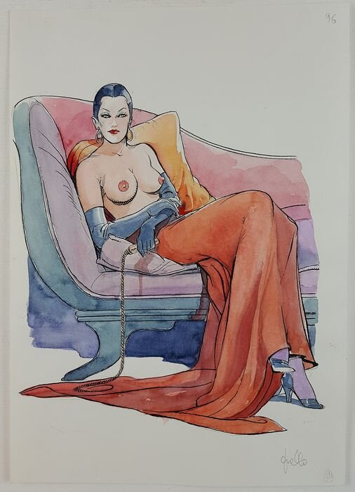 Assise ... par Leone Frollo - Illustration originale