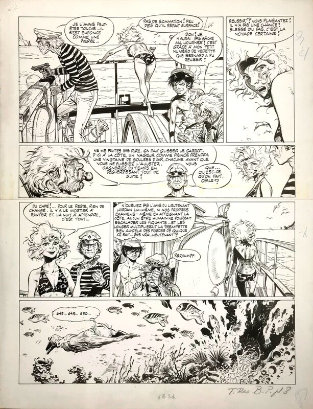 Hermann, Bernard Prince 12 - Objectif Cormoran pl. 8 - Comic Strip