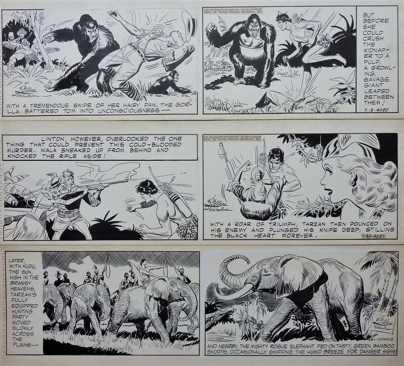 Tarzan by Bob Lubbers - Comic Strip