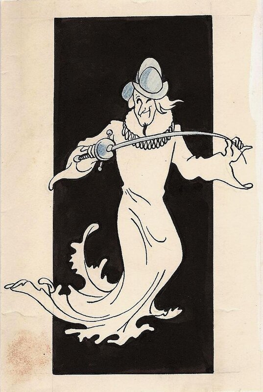 Het Spaanse Spook par Willy Vandersteen - Couverture originale
