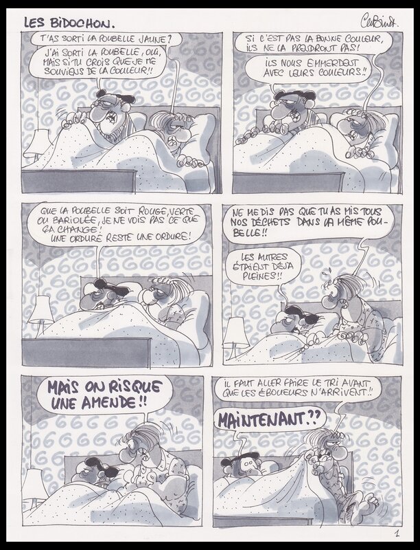 Binet, 2012 - Les Bidochon sauvent la planète (Tome 21) - Comic Strip