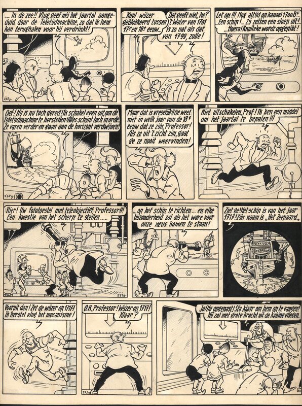 Willy Vandersteen, Bob et Bobette / Suske en Wiske V24 - De Kleppende Klipper - Comic Strip