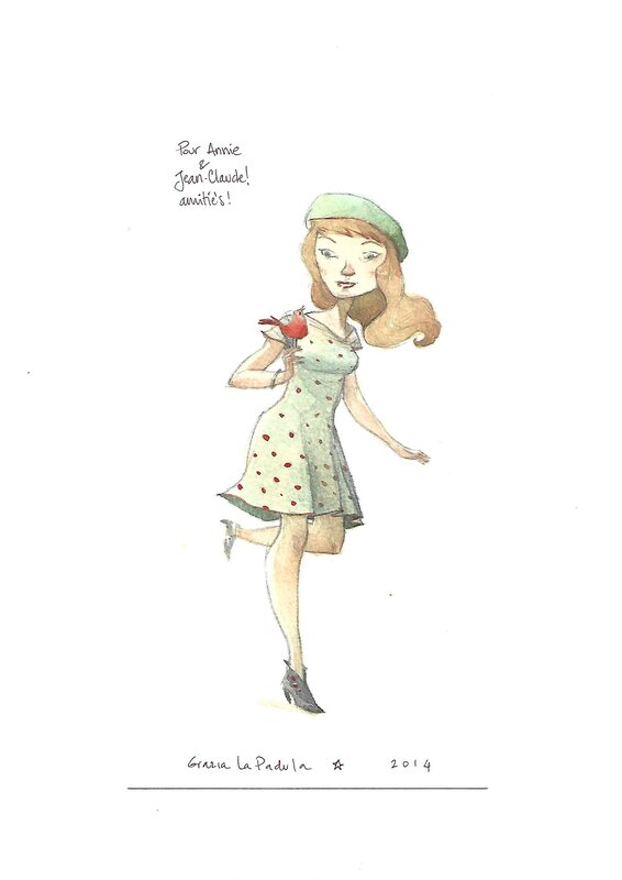 Lili by Grazia La Padula - Original Illustration