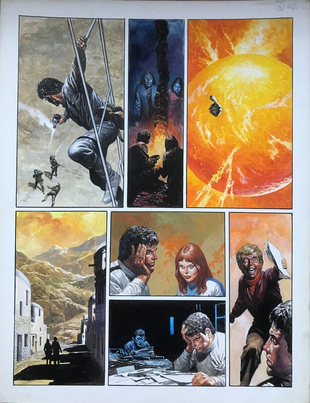 Don Lawrence, Storm 6 - Het geheim van de Nitronstralen - Comic Strip