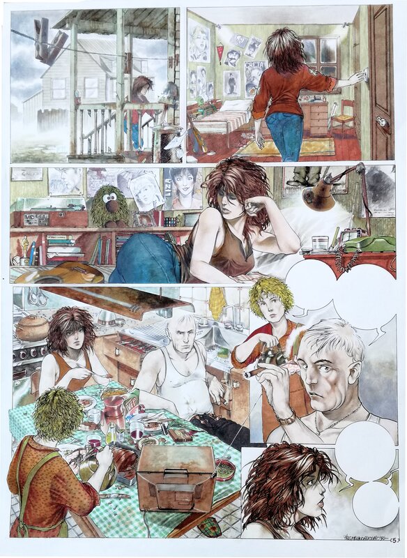 Massimiliano Frezzato, Margot in badtown P5 - Comic Strip