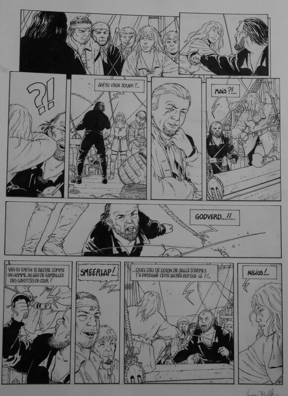 Saskia DES VAGUES by Lucien Rollin - Comic Strip