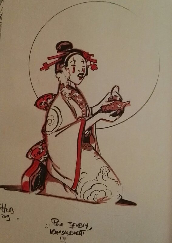 Geisha by Hub - Sketch