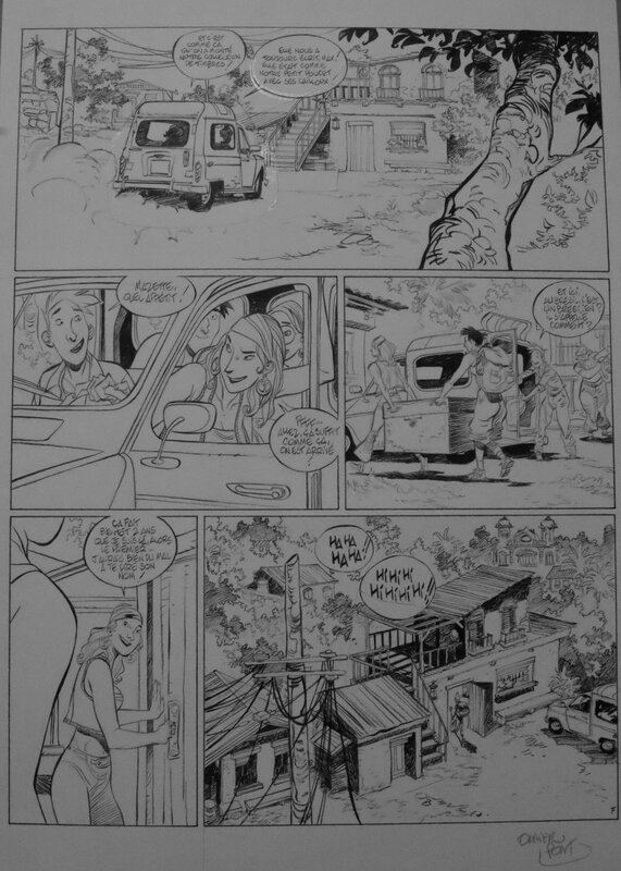 Olivier Pont, Un PUTAIN DE SALOPARD - Comic Strip