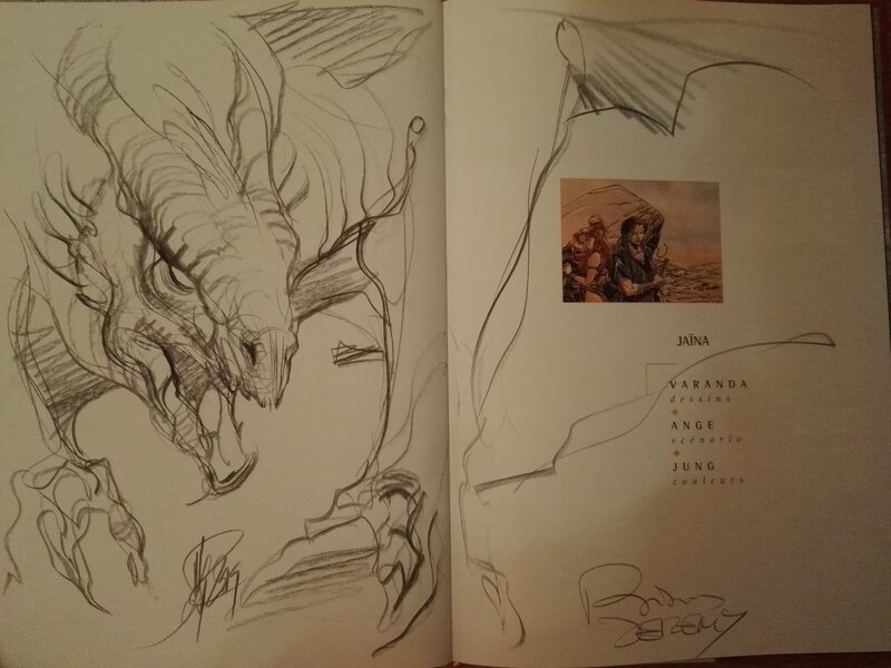 Alberto Varanda, La geste des chevaliers Dragon - Sketch