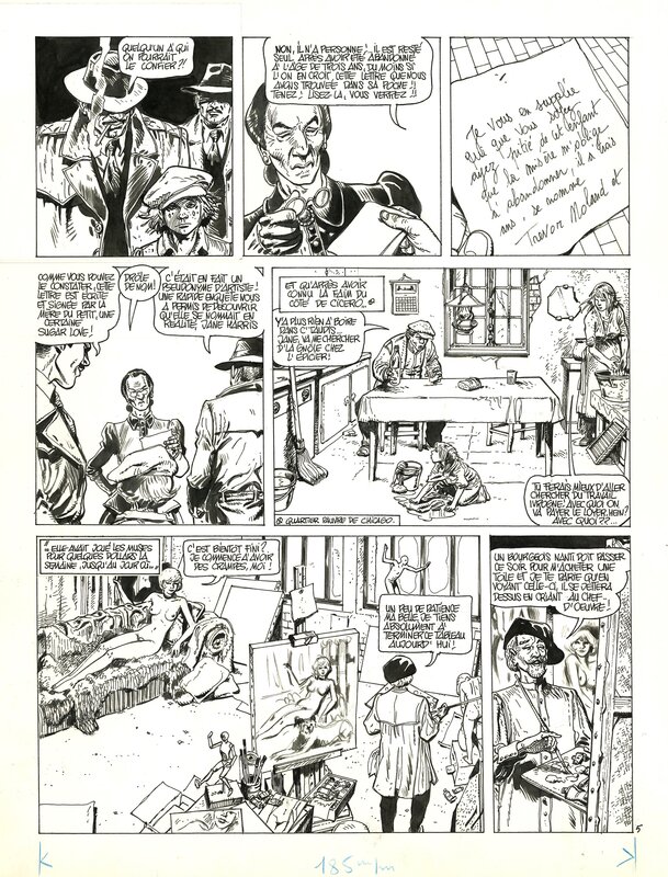 Franz : Thomas Noland tome 3 planche 5 - Comic Strip