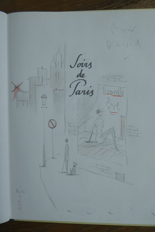 Soir de paris by François Avril - Sketch