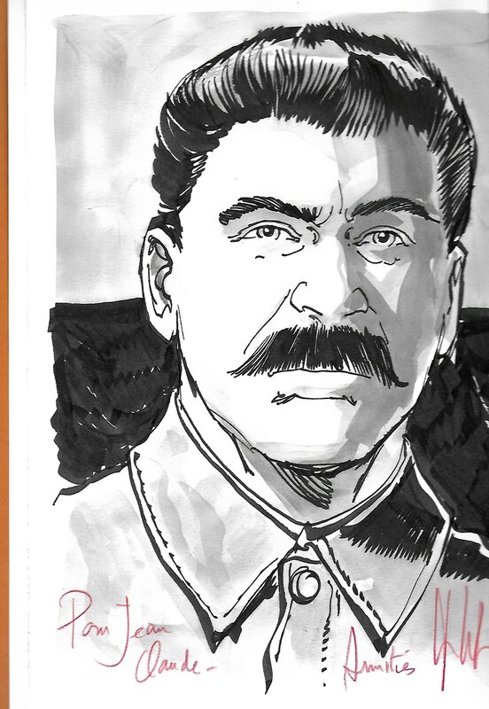 Eric Liberge, La jeunesse de Staline - Dédicace