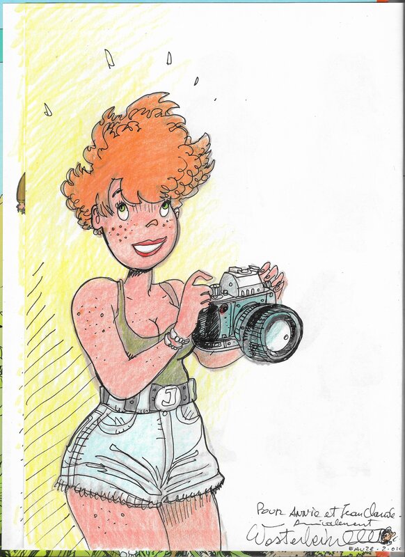 Le secret Atalante by Marc Wasterlain - Sketch