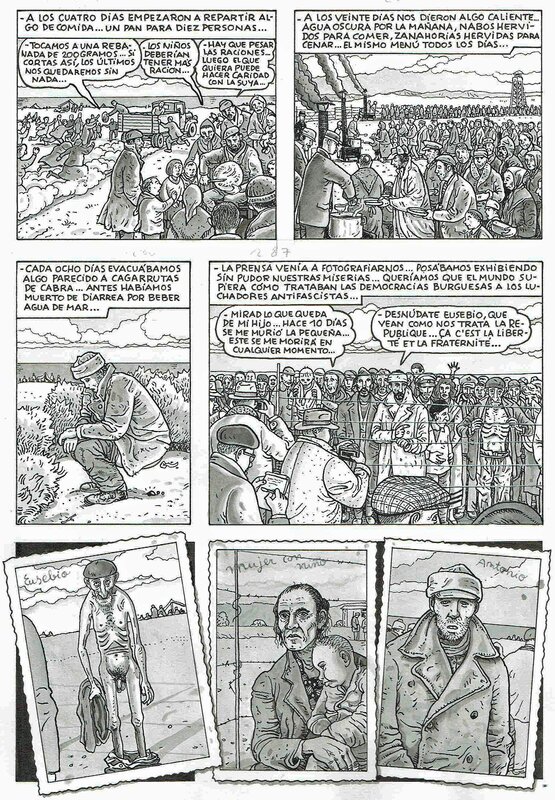 Kim, Antonio Altarriba, L'Art de Voler - El Arte de Volar - Comic Strip