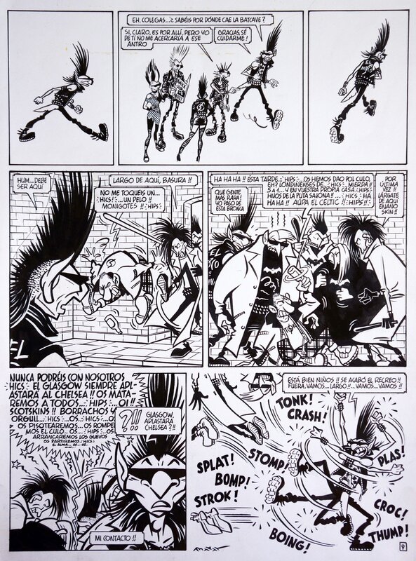 Max, Peter Pank - El Licantropunk - Comic Strip