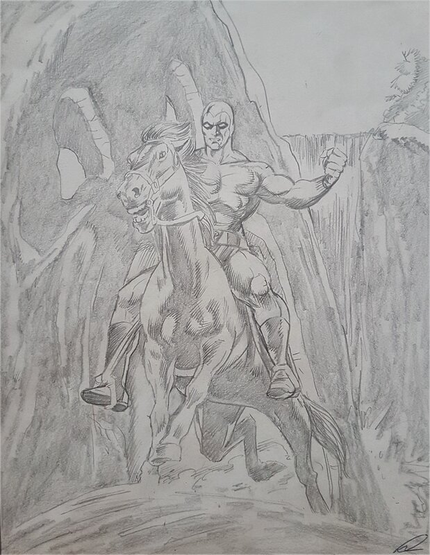 The Phantom par Louis Manna - Illustration originale
