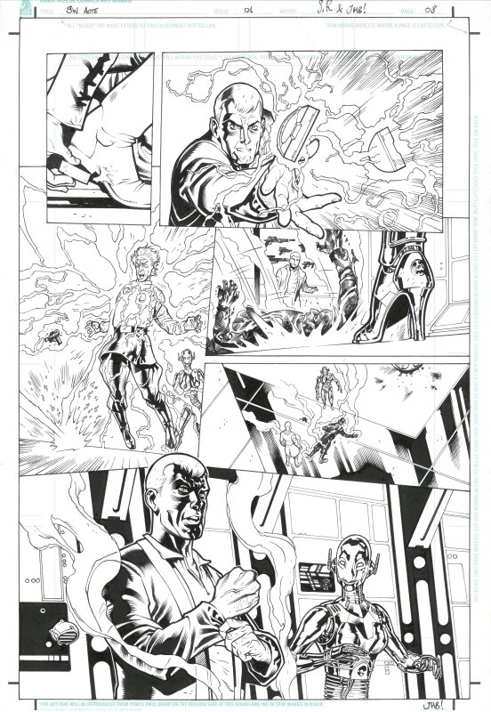 Stéphane Roux, Julien Hugonnard-Bert, Star Wars : Agent of the Empire - Iron Eclipse #1 page 8 - Planche originale