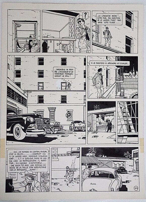 Ted Benoit, Ray Banana, Berceuse électrique, T.1, p 61 - Comic Strip