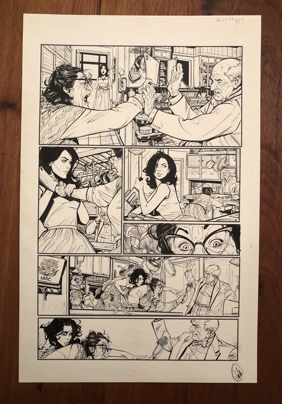 Lady Killer par Joelle jones - Planche originale