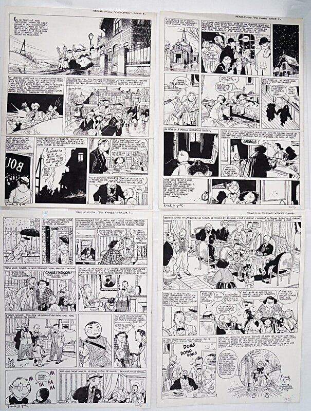 Frank Le Gall, Theodore Poussin - Fin de annes (complete) - Comic Strip