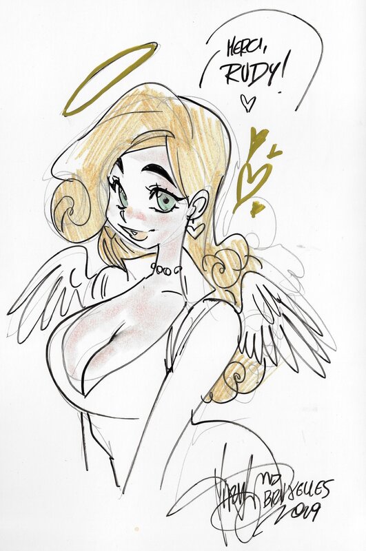 Mirka Andolfo - Dédicace - Sketch