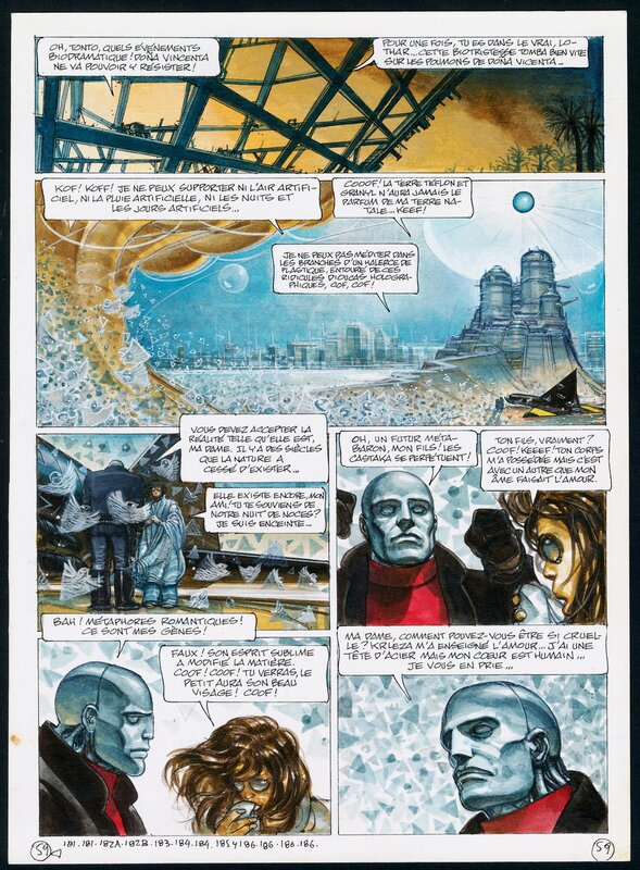 Juan Giménez, Alejandro Jodorowsky, Gimenez, La Caste des Méta-Barons - Comic Strip