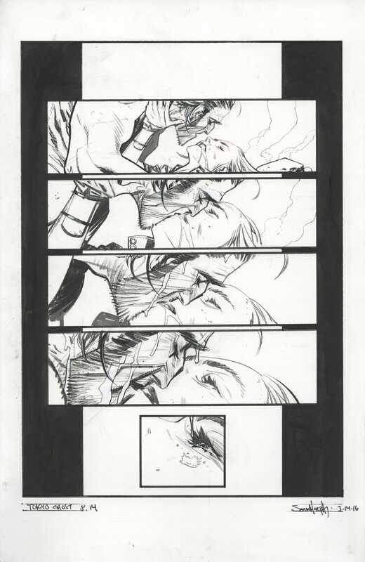 Sean Murphy, Rick Remender, Tokyo Ghost - Issue #8 - Planche originale