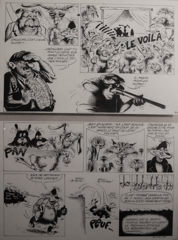 Benoît Sokal, Canardo - Du persil dans les oreilles - Comic Strip
