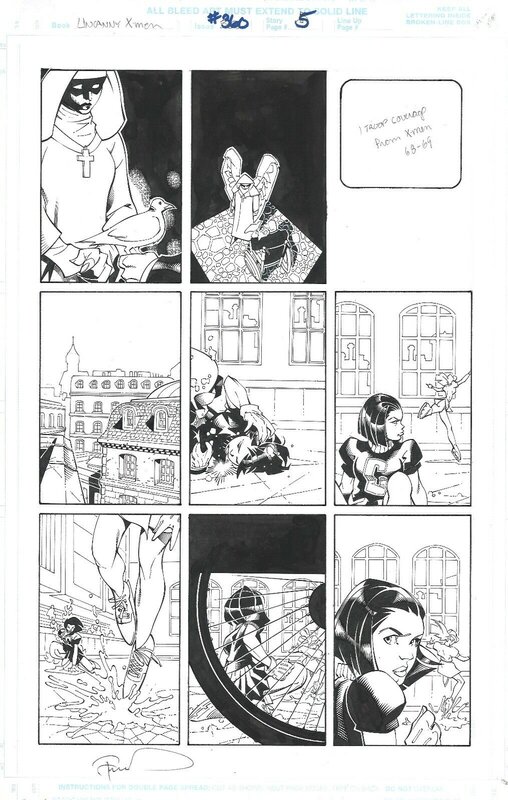Chris Bachalo, Tim Townsend, Uncanny x-men #360 page 5 - Comic Strip