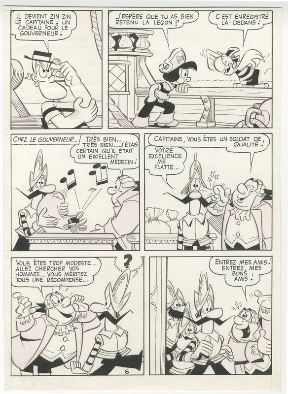 PEPITO - Une planche de Bottaro - Comic Strip