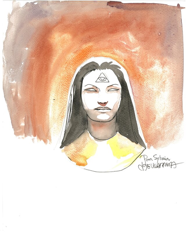 Promethea by José Villarrubia - Sketch