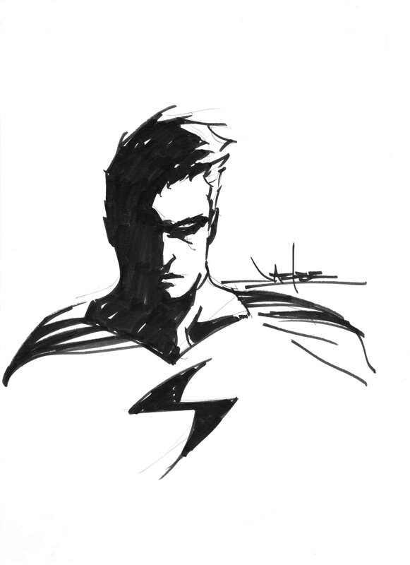 Sentry by Jae Lee - Sketch