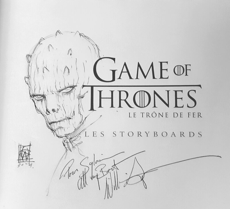 Night King by Will Simpson - Sketch