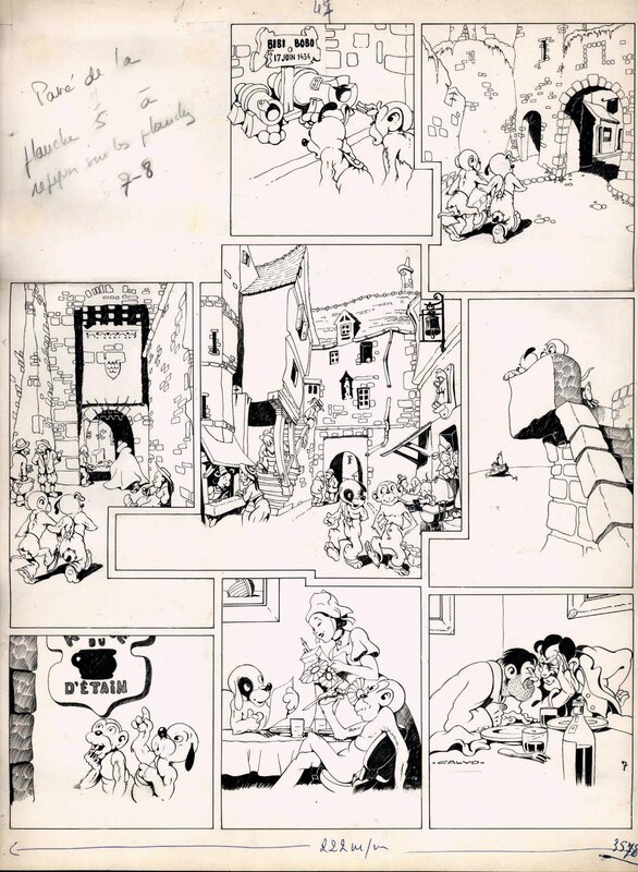 Quick et Ploum by Edmond-François Calvo - Comic Strip