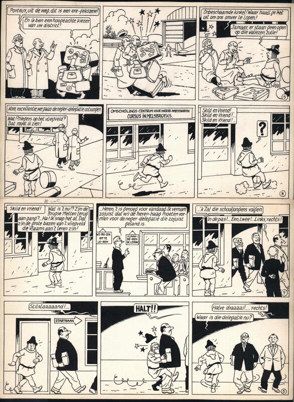 Tijl Uilenspiegel by Bob De Moor - Comic Strip