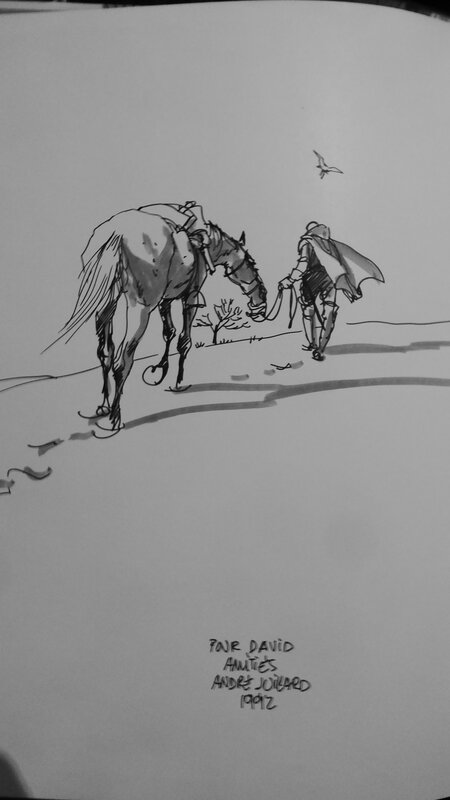 André Juillard, Les septs vies de l epervier - Sketch