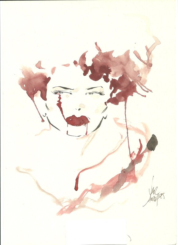 Portrait par Alberto Varanda - Dédicace