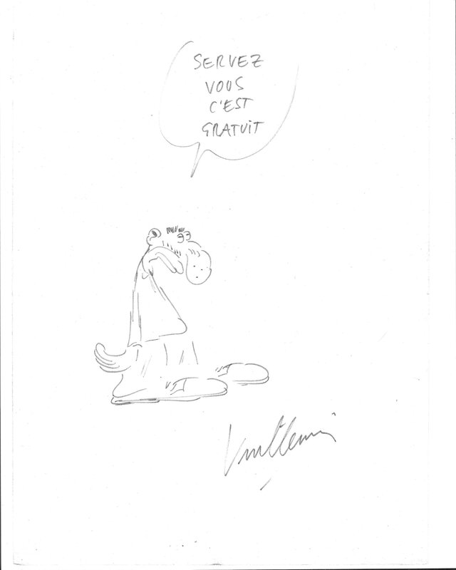 Servez vous by Philippe Vuillemin - Sketch