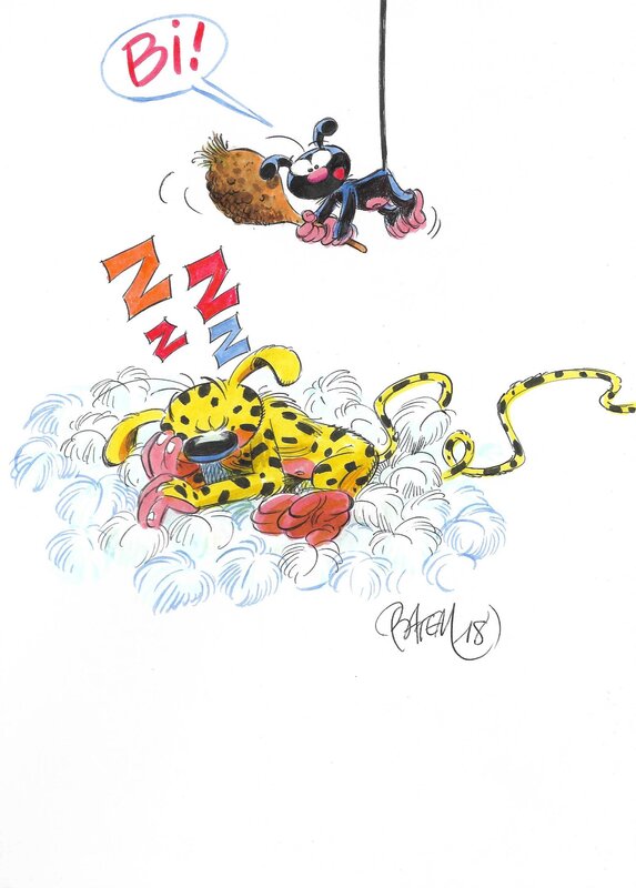 Batem, Le SOMMEIL DU MARSUPILAMI - Sketch