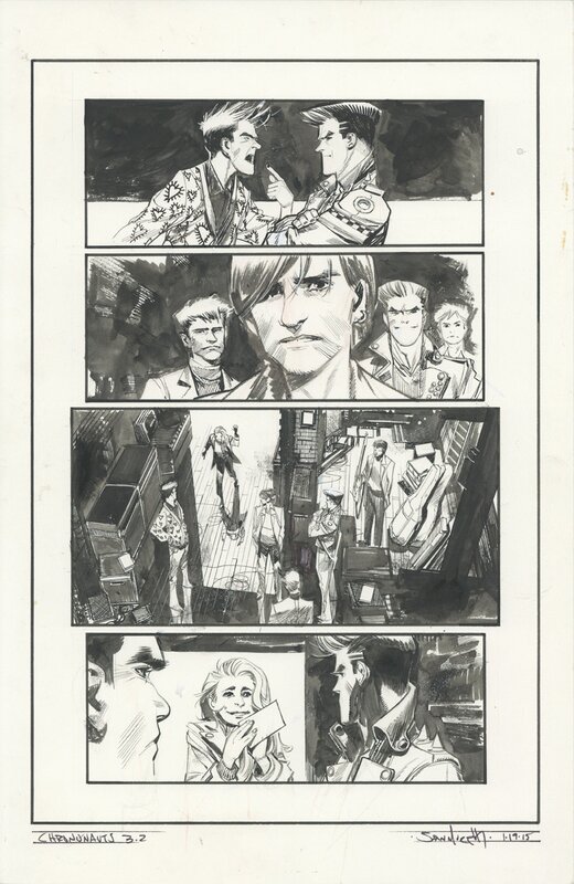 Sean Gordon Murphy - The Chrononauts - Planche originale