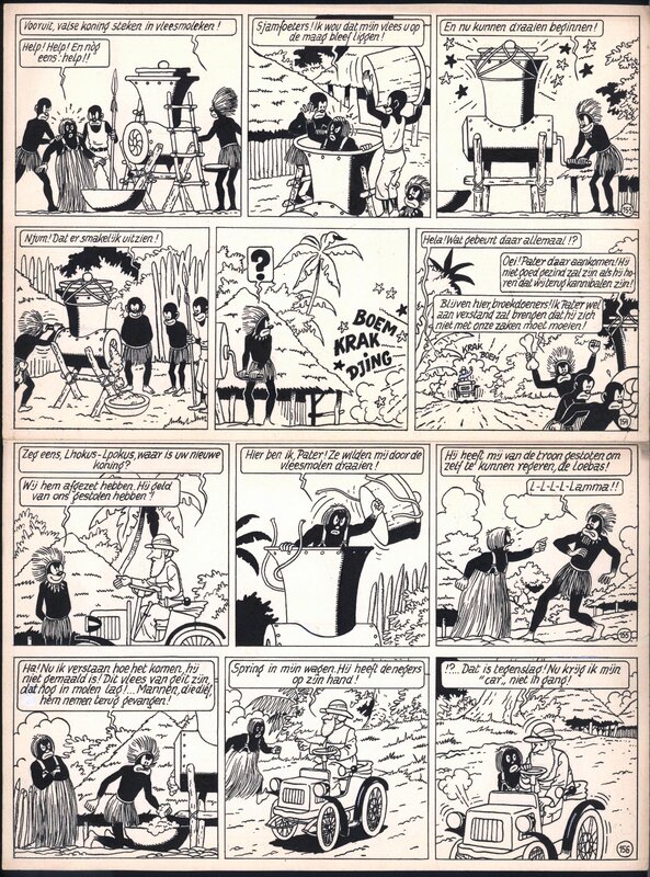 Tijl Uilenspiegel par Bob De Moor - Planche originale