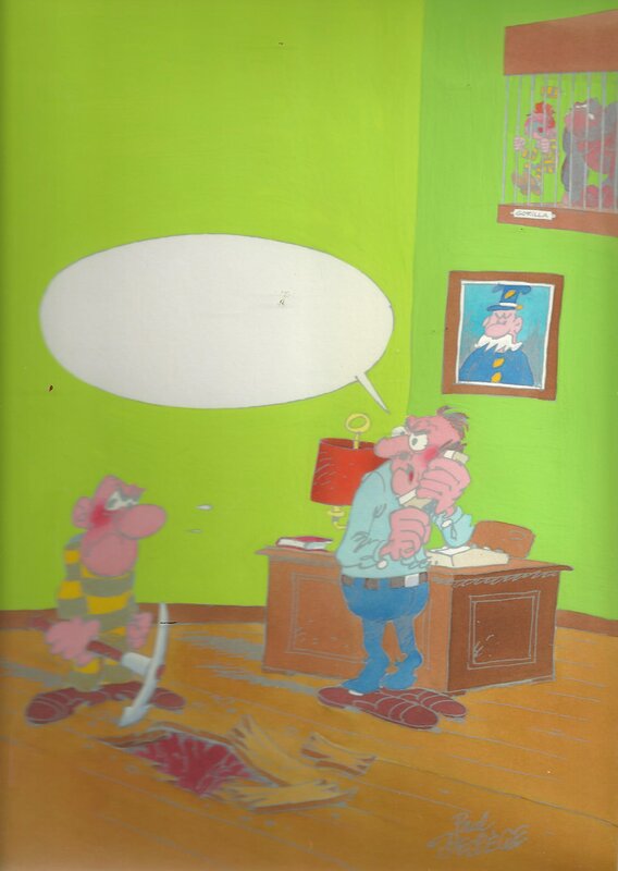 Bobo par Paul Deliège - Illustration originale