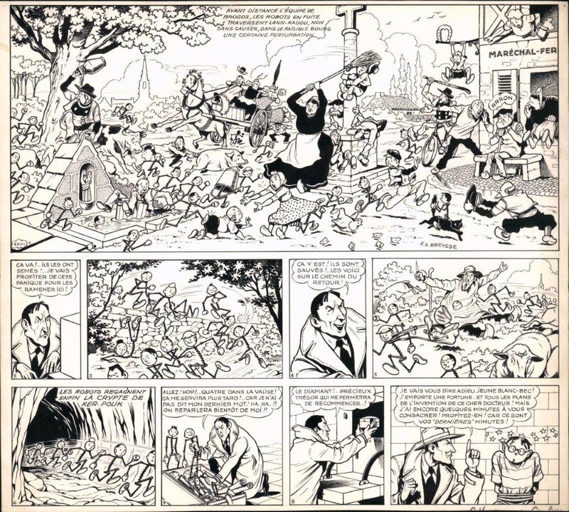 Frédéric-Antonin Breysse, Oscar Hamel et Isodore - Le Mystère de Ker Polik - planche 26 - Comic Strip