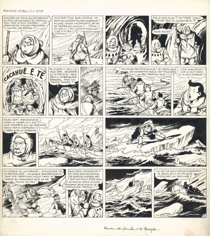 Frédéric-Antonin Breysse, Oscar Hamel et Isodore - SOS 23-75 - planche 40 - Comic Strip