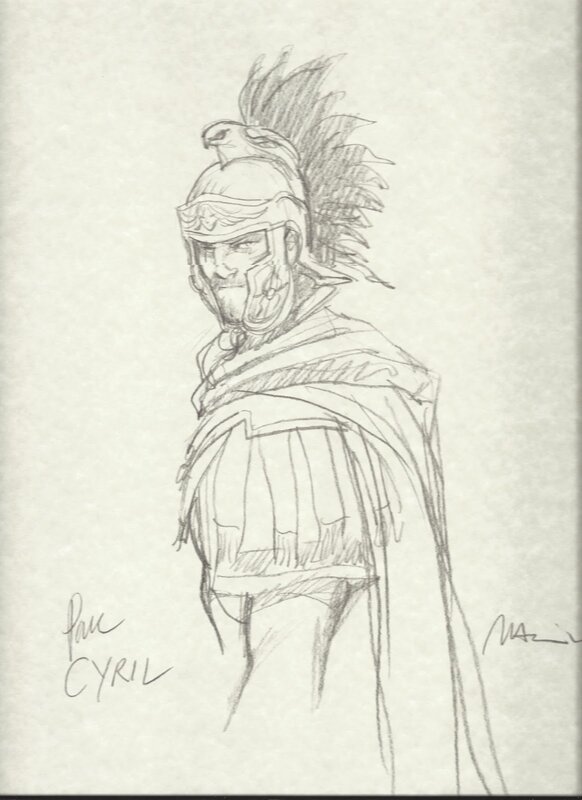 Enrico Marini, Les Aigles de Rome TT2 - Sketch