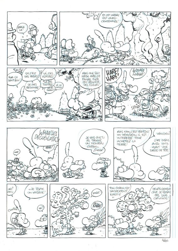Tébo, Tebo - Samson & Neon - L'étrange copain - Comic Strip