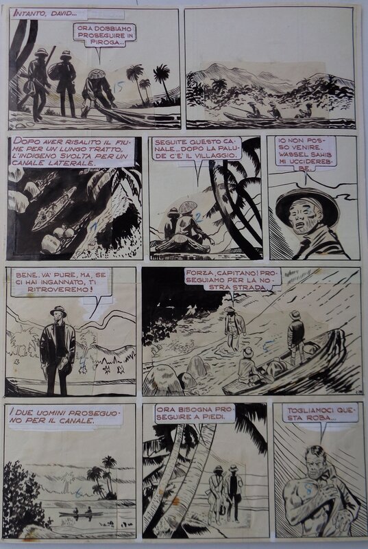 Hugo Pratt, Alberto Ongaro, Junglemen L'ultimo Assalto p118 - Comic Strip