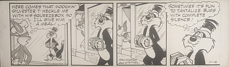 Bugs Bunny par Roger Armstrong, Al Stofel - Planche originale