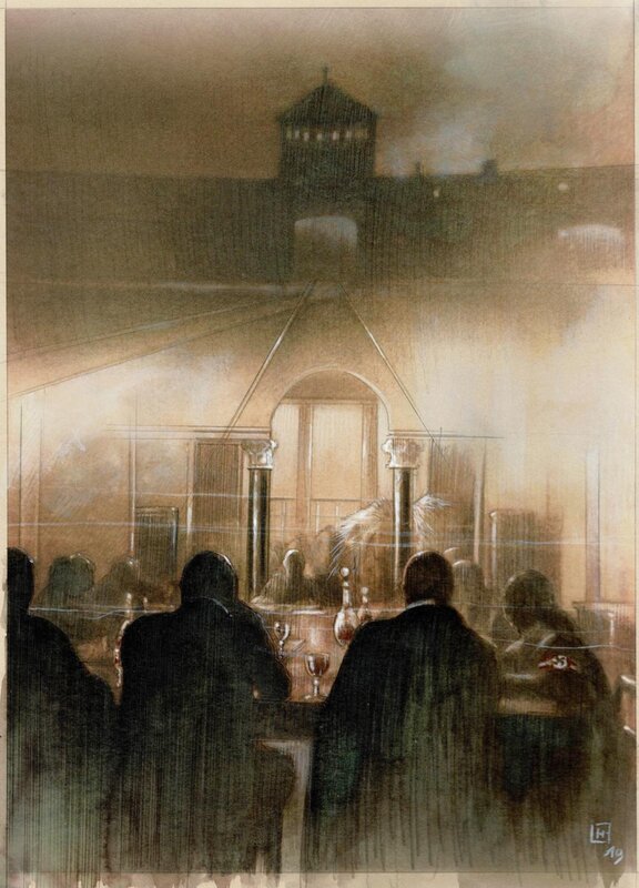 Wannsee par Fabrice Le Hénanff - Couverture originale